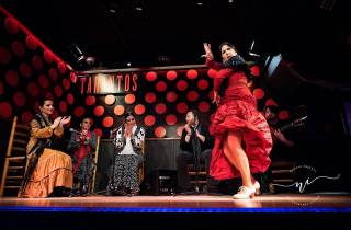 Barcelona: Geführte Tour durch das Gotische Viertel mit Flamenco und Tapas