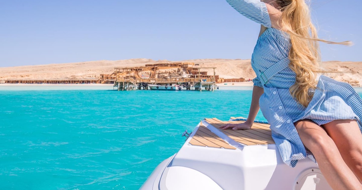 Hurghada Orange Island Snorkeling Tour With Parasailing Getyourguide