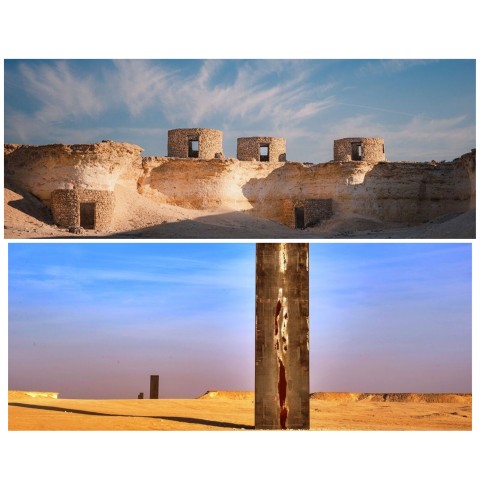 Visit Doha West Coast, Zekreet, Richard Serra Sculpture Tour in Doha, Qatar