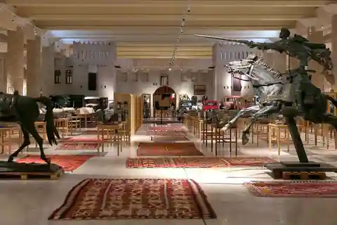 Doha: Privates Sheikh Faisal Museum und Kamelrennbahn