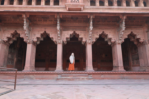 Z Delhi: Prywatna wycieczka Taj Mahal Sunrise i Agra FortWszystko w cenie