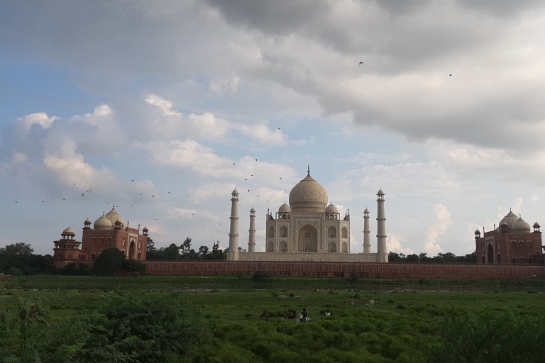 Private Taj Mahal Sonnenaufgangstour von Jaipur aus - All InclusiveNur Fahrer, Transport & Reiseleiter