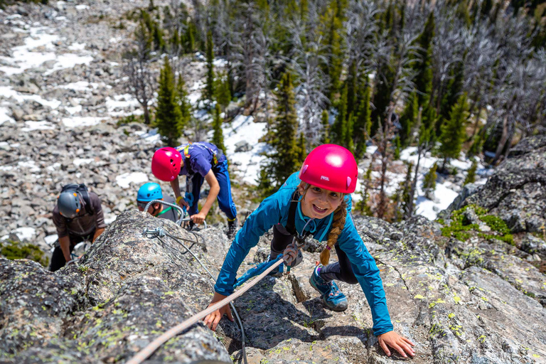 Jackson Hole: Via Ferrata Guided Climb Half-Day (3 Hour) Afternoon Guided Via Ferrata Experience