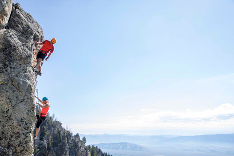 Jackson Hole: Via Ferrata Guided Climb Half-Day (3 Hour) Afternoon Guided Via Ferrata Experience