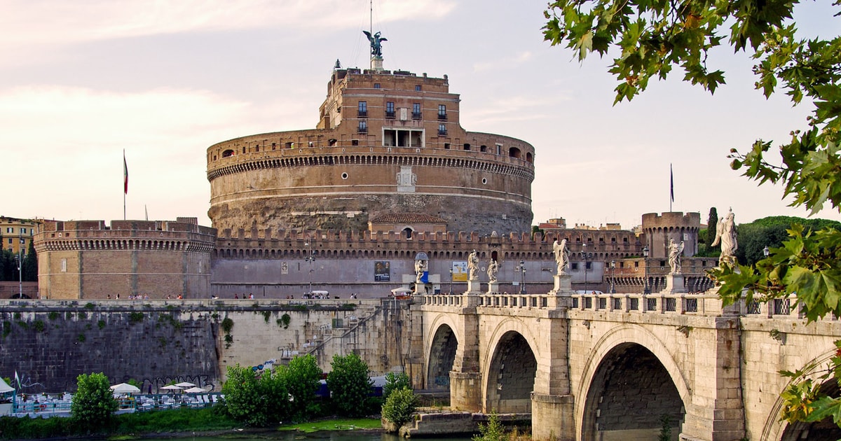 Visita del Castillo de Sant'Angelo al Panteón con vista panorámica ...