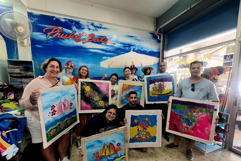 Phuket: Batik Workshop Making and Painting Class