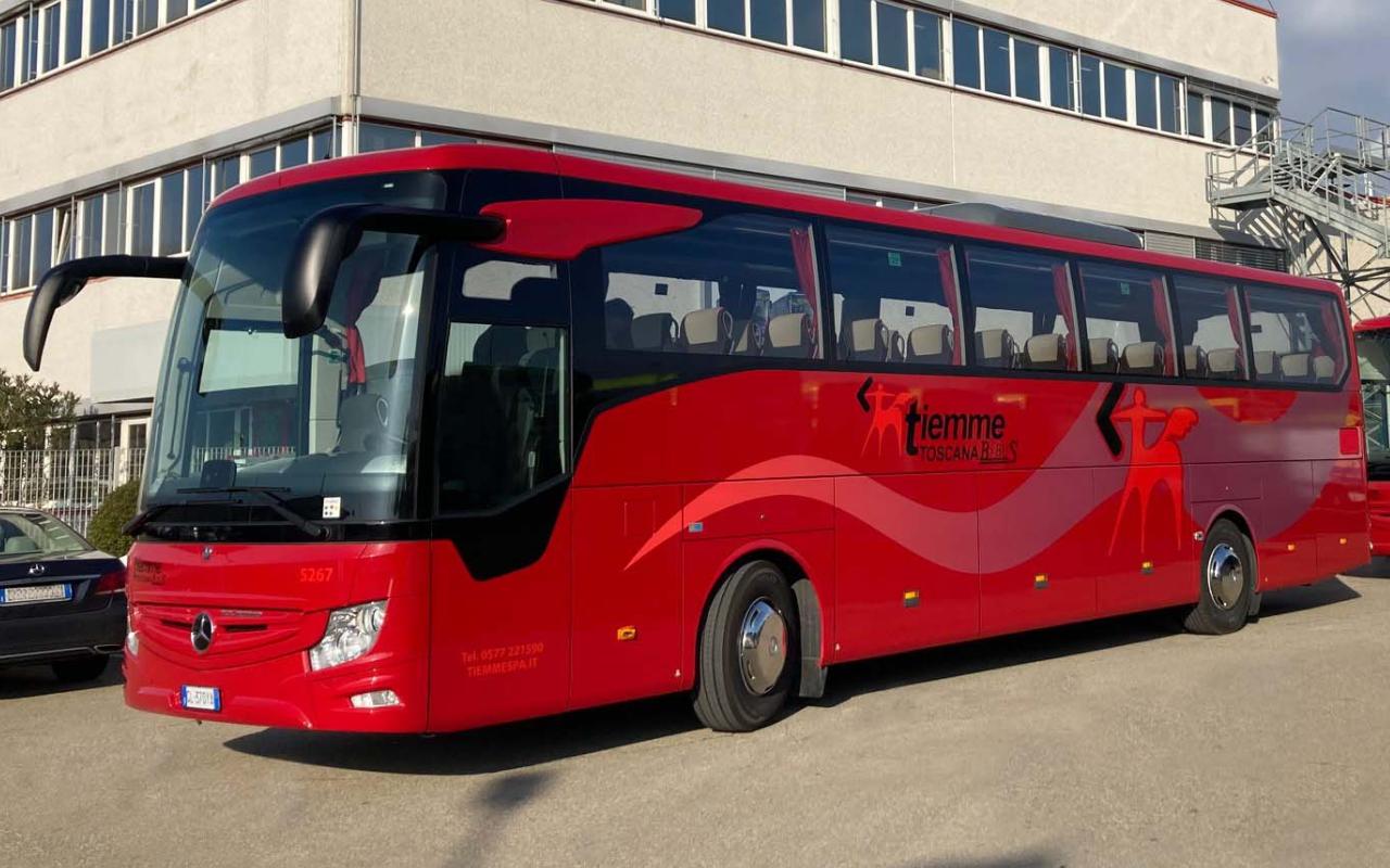 Rom Fiumicino Flughafen: Gemeinsamer Transfer nach/von Siena mit dem Bus