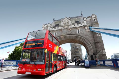 ロンドン：乗り降り自由の観光ツアー