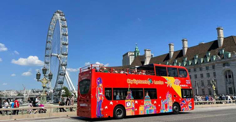 Londra: City Sightseeing Hop-On Hop-Off Bus Tour