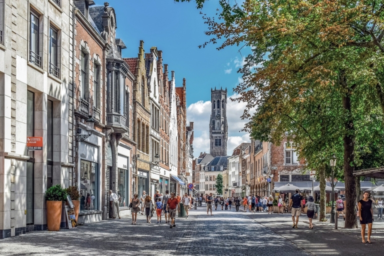 Bruges : Exploration de la ville Jeu anniversaire autoguidé
