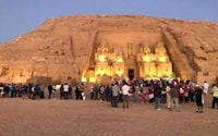 De Aswan, Voyage à Abu Simbel en bus - Hizvo