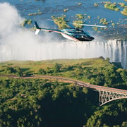 Chutes Victoria : vol panoramique en hélicoptère au-dessus des chutes Victoria