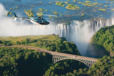 Vol en hélicoptère classique des anges - Victoria Falls