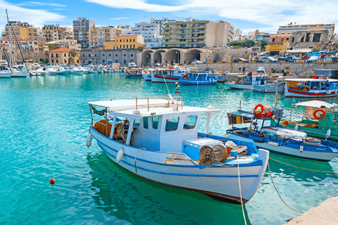 Heraklion: Visita guiada a pie con degustación