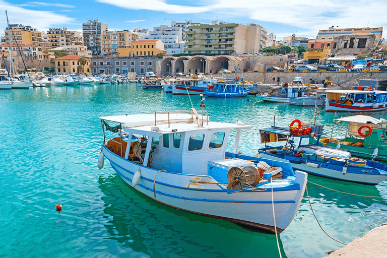 Heraklion: Visita guiada a pie con degustación