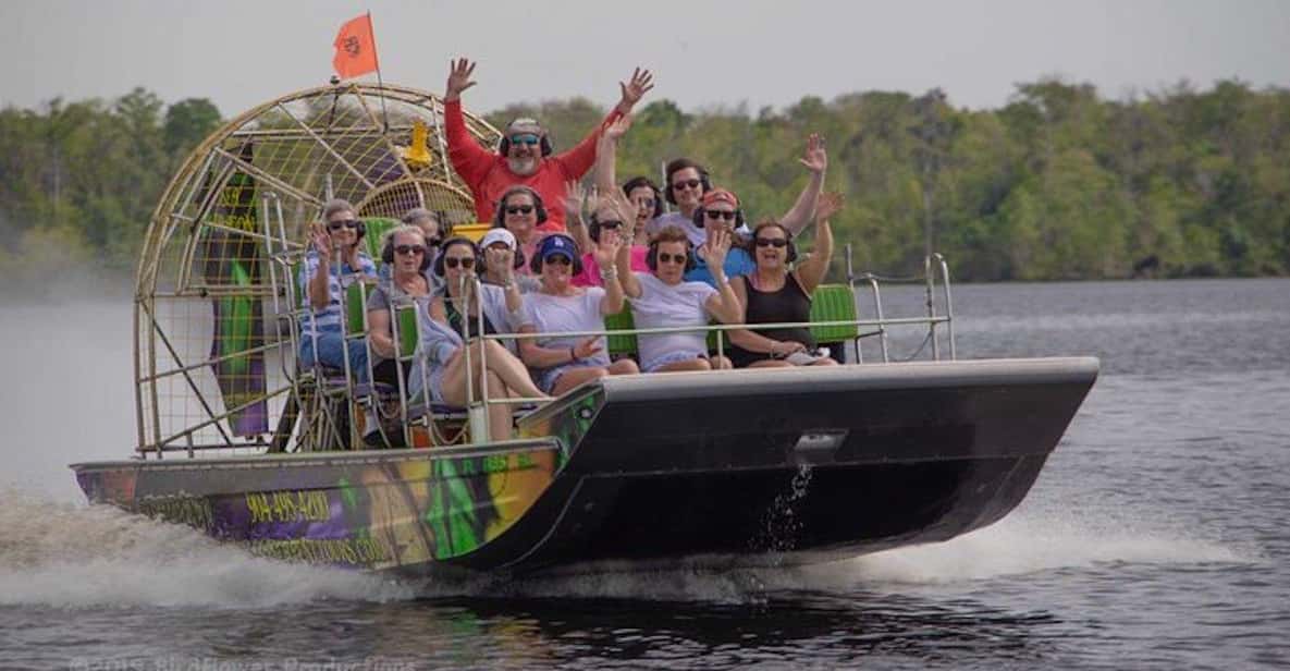 Jacksonville Florida Wildlife Guided Airboat Adventure GetYourGuide