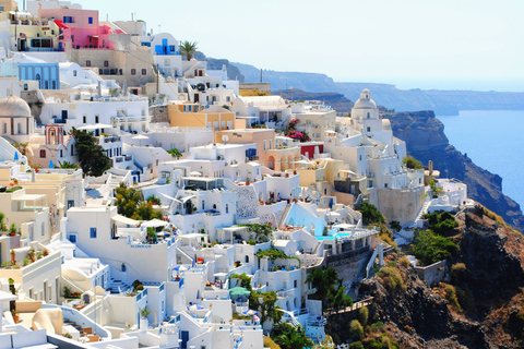 Santorini: Guided Highlights Tour with Private Wine TastingGuided Tour in English - 6h