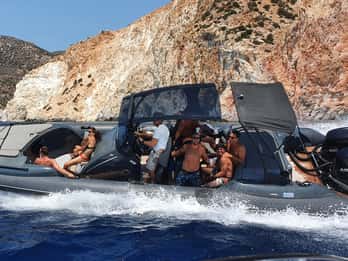 Serifos: Private RIB Cruise with Swim Stops, Snacks & Drinks