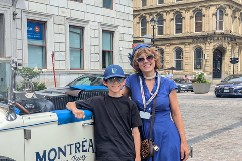 Montreal: Unforgettable Guided Tour in a Vintage 1930s Convertible Car