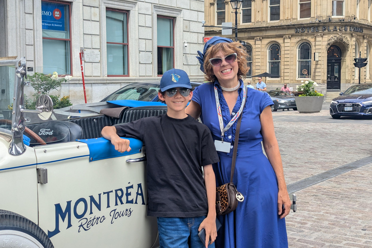 Montreal: Unforgettable Guided Tour in a Vintage 1930s Convertible Car