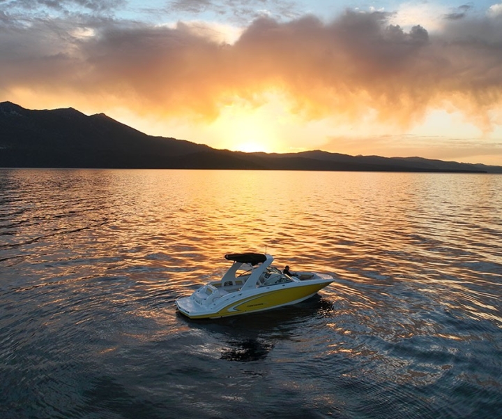 Lake Tahoe: 2-Hour Private Sunset Boat Charter