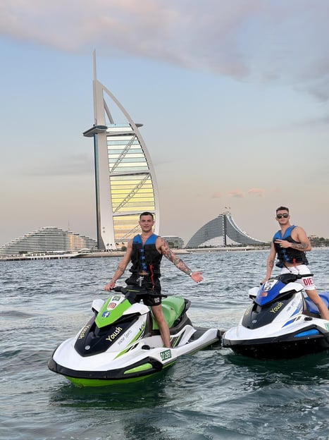 Dubai: Jetski Adventure w/ Burj Khalifa &amp; Burj Al Arab Views