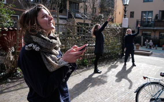 Amsterdam: Smartphone-Spiel und selbstgeführter Rundgang