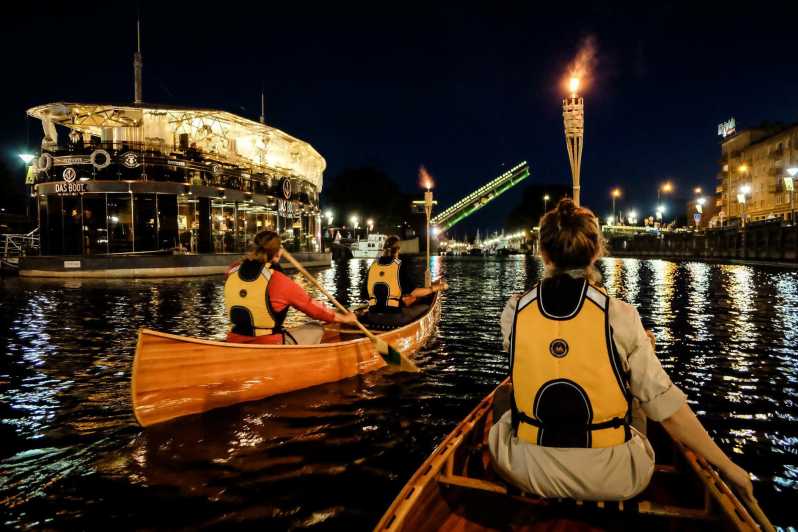 Klaipeda: Evening Guided Tour by Wooden Canoe