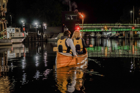Klaipeda: Evening Guided Tour by Wooden Canoe