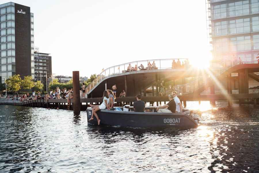Kopenhagen: 1- oder 2-stündiger Bootsverleih - keine Lizenz erforderlich. Foto: GetYourGuide