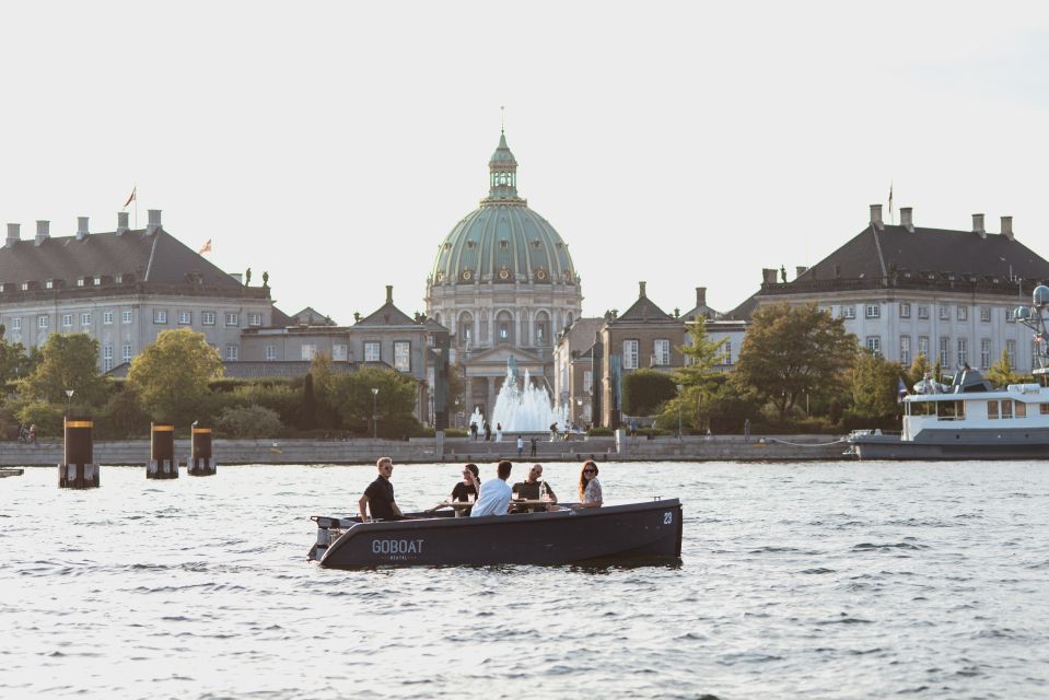 Copenhagen: 1, 2 or 3-Hour Boat Rental (No License Required