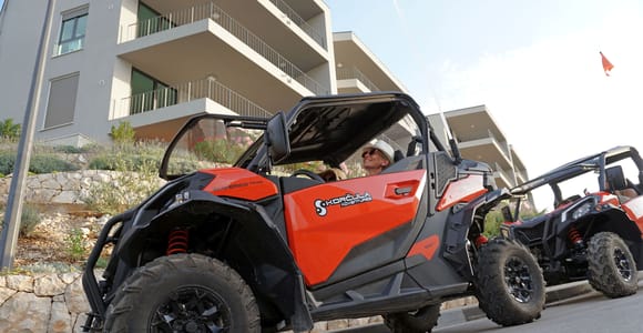 Insel Korcula: Buggy-Strandsafari mit Mittagessen und Schnorcheln