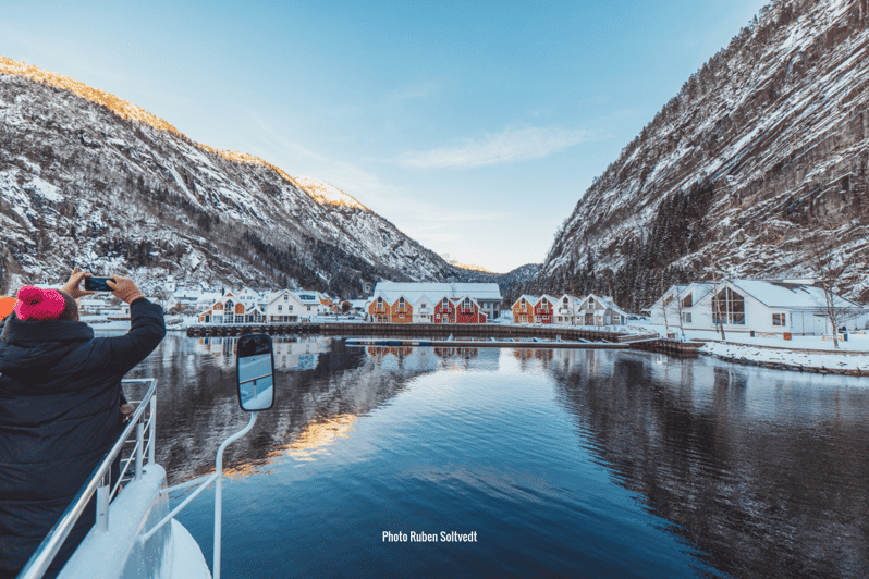 From Bergen Mostraumen Fjord and Waterfall Cruise GetYourGuide
