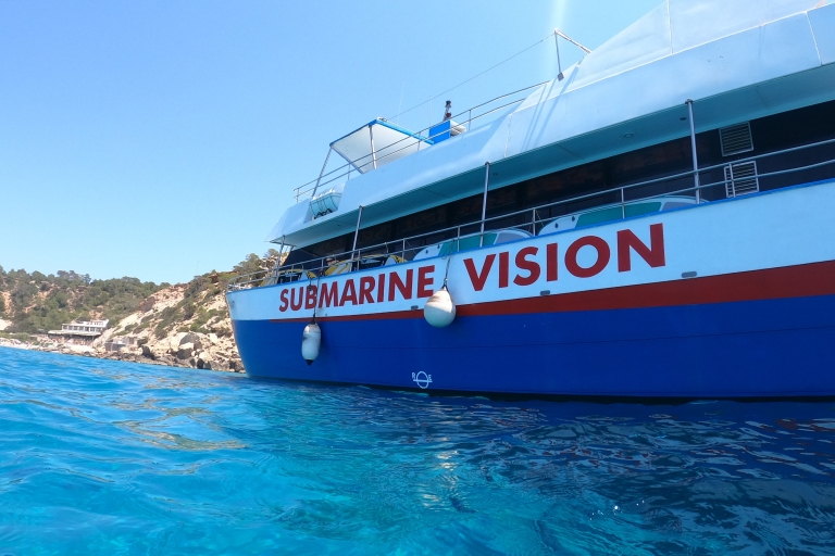 Ibiza: Es Vedrà ochtend- of zonsondergangboottocht met zwemmenBoottocht bij zonsondergang