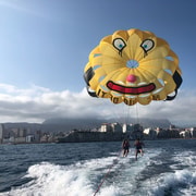 Benidorm: Parasailing Boat Trip with Costa Blanca Views