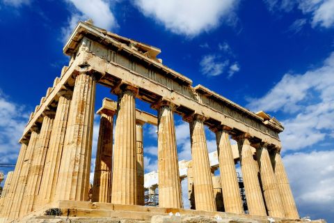 Athènes, Acropole et nouveau musée de l’Acropole : entrée