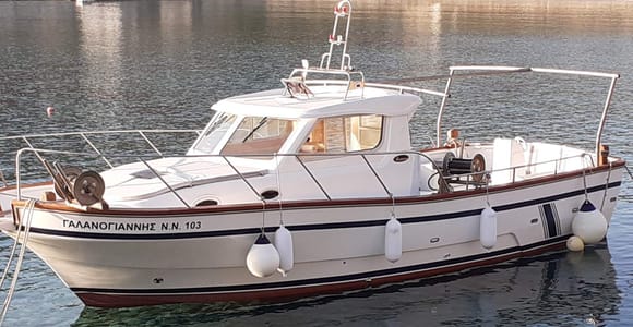 Naxos: Private Fishing Trip with Catch & Cook Onboard Meal