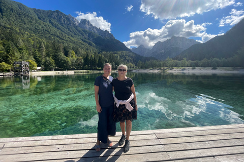 Ljubljana: excursão de um dia à cachoeira de Bled, Kranjska Gora e Peričnik