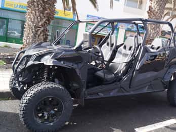 Lanzarote : Excursion guidée sur route en buggy sur les volcans
