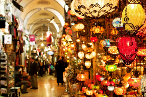 Istanbul: Basilica Cistern Entry Ticket & Grand Bazaar Tour