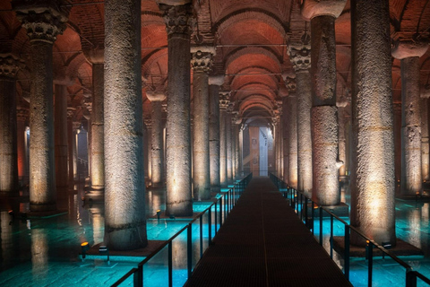 Istanbul: toegangsticket Basilica Cisterne en rondleiding Grote Bazaar