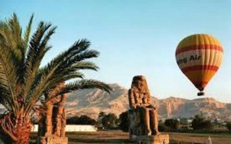 Luxor: West Bank Hot Air Balloon Ride with Hotel Transfers