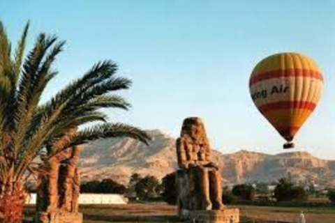 Luksor: wycieczka balonem na ogrzane powietrze w Luksorze w Egipcie