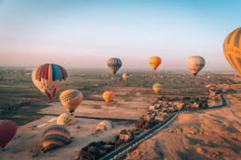 Luxor: West Bank Hot Air Balloon Ride with Hotel Transfers