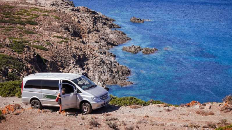 Ze Stintino: wycieczka z przewodnikiem po Parku Narodowym Asinara minivanem