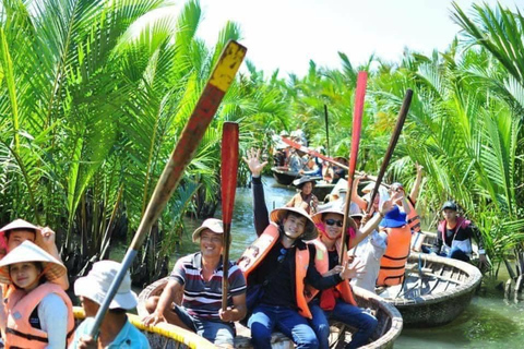 Hoi An Korbbootfahrt im Wasserkokosnusswald