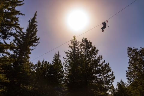 Idaho Springs : Zipline à 8 lignes de Clear Creek