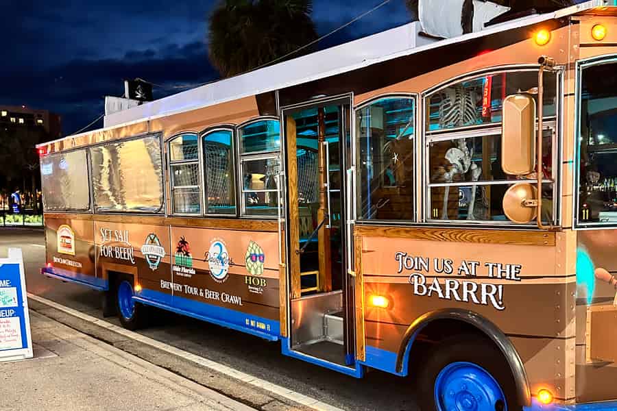 Clearwater: Hop-on Hop-off Brew Crawl Tour. Foto: GetYourGuide