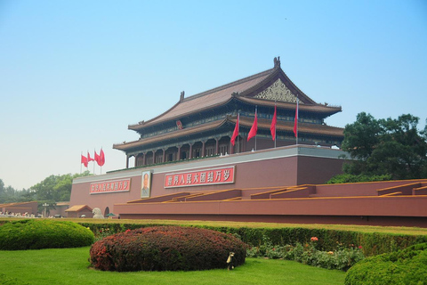 Pequim: Registo de entrada na Praça Tiananmen