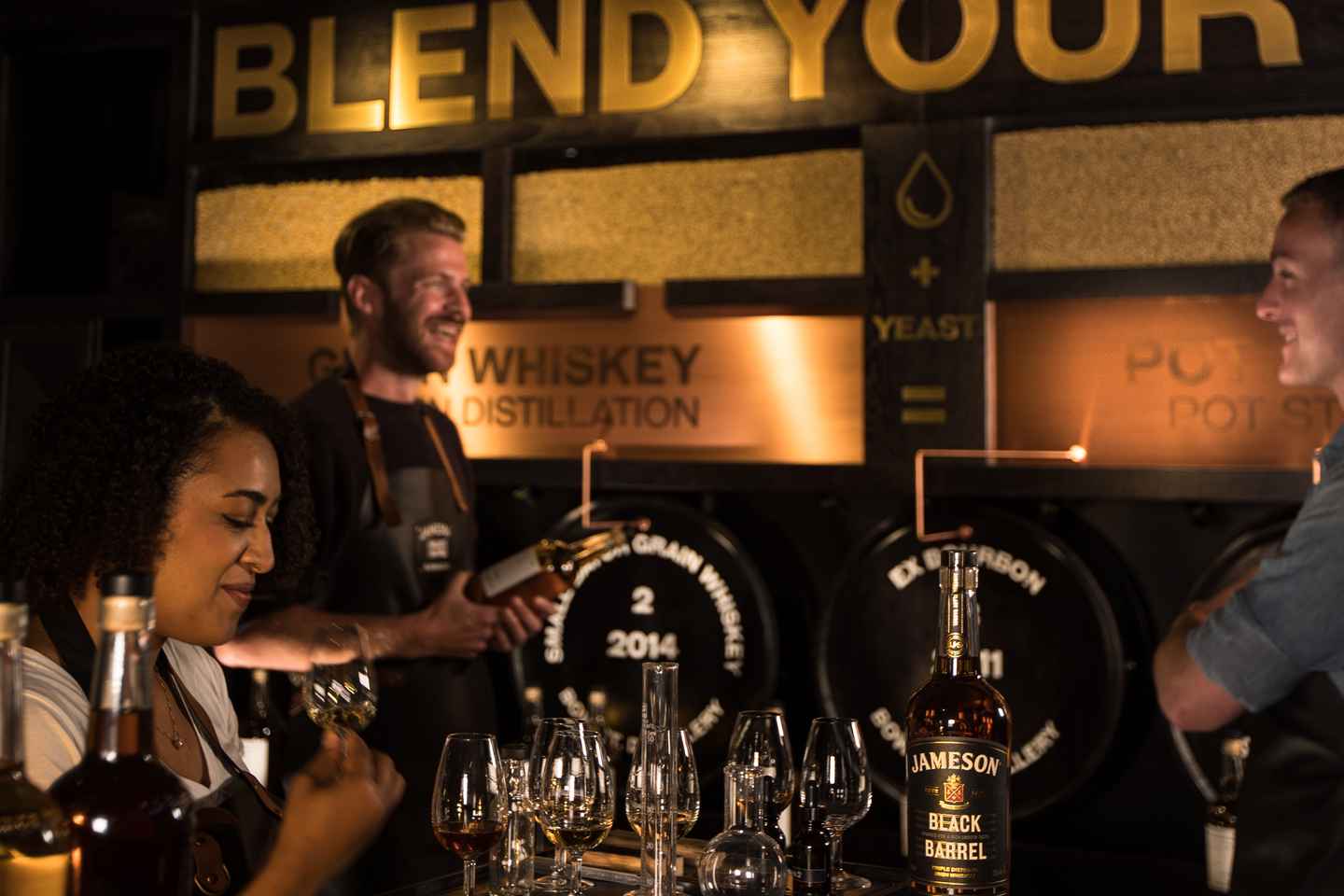 ダブリン：ジェムソン蒸留所ウイスキーブレンディング体験
